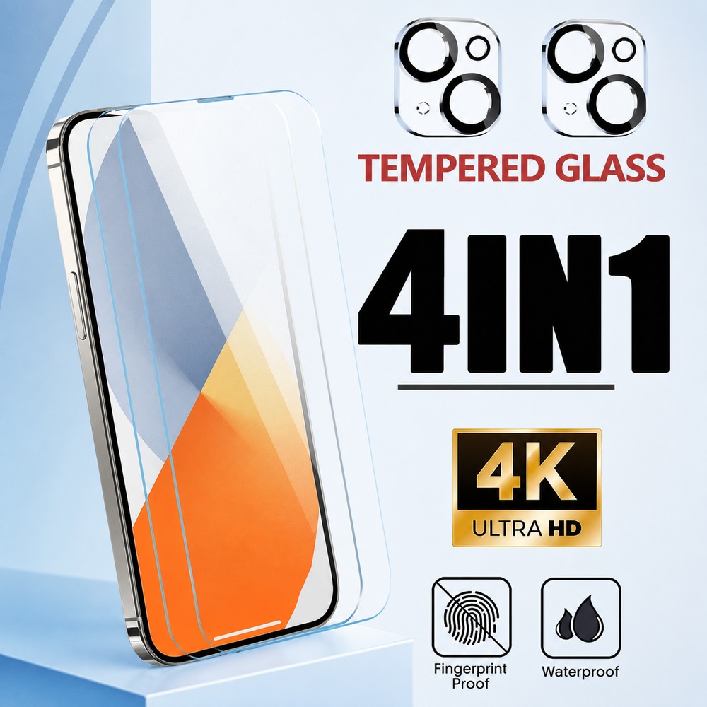 Realme Gt 6 - 2+2 Stück Panzerglas für Realme GT