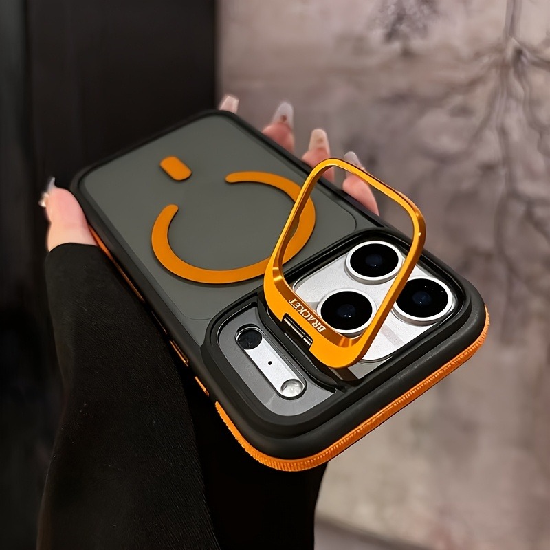 Phone Accessories And Cases - Luxuriöse matte, transparente magnetische Handyhülle mit