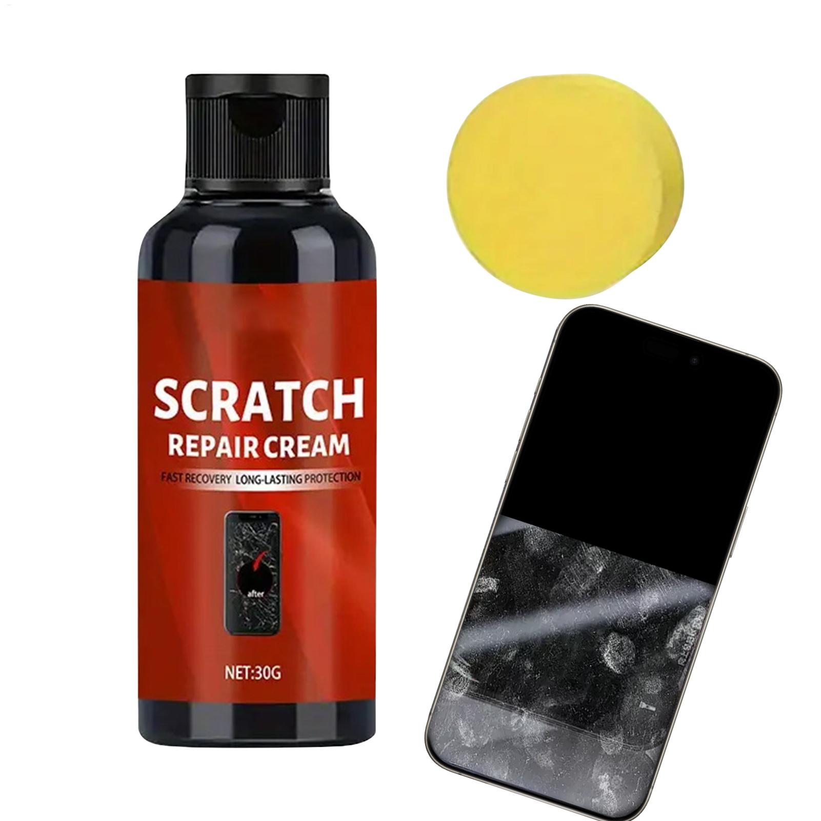 Phone Accessories Repair - 30 g Glas-Kratzer-Entferner-Creme, schnelles Fixier-Polier-Set für