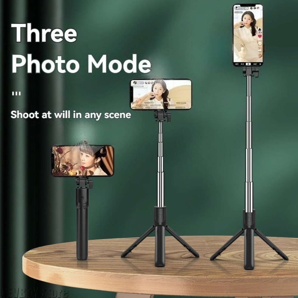Phone Accessories Brand - 1 Stück Kabelloser Bluetooth Selfie-Stick Stativ