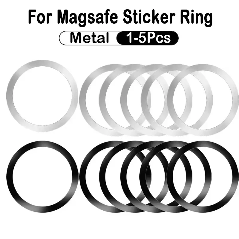 Phone Accessories And Electronics - Universeller magnetischer Metallplattenring aus Edelstahl für