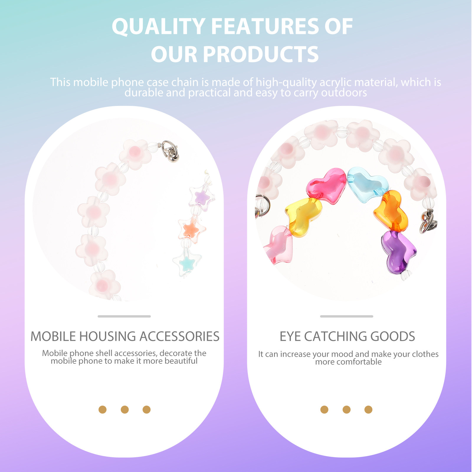 4 Stück Exquisite Acryl-Handyh – Phone Accessories And Cases Bewertung und Preis