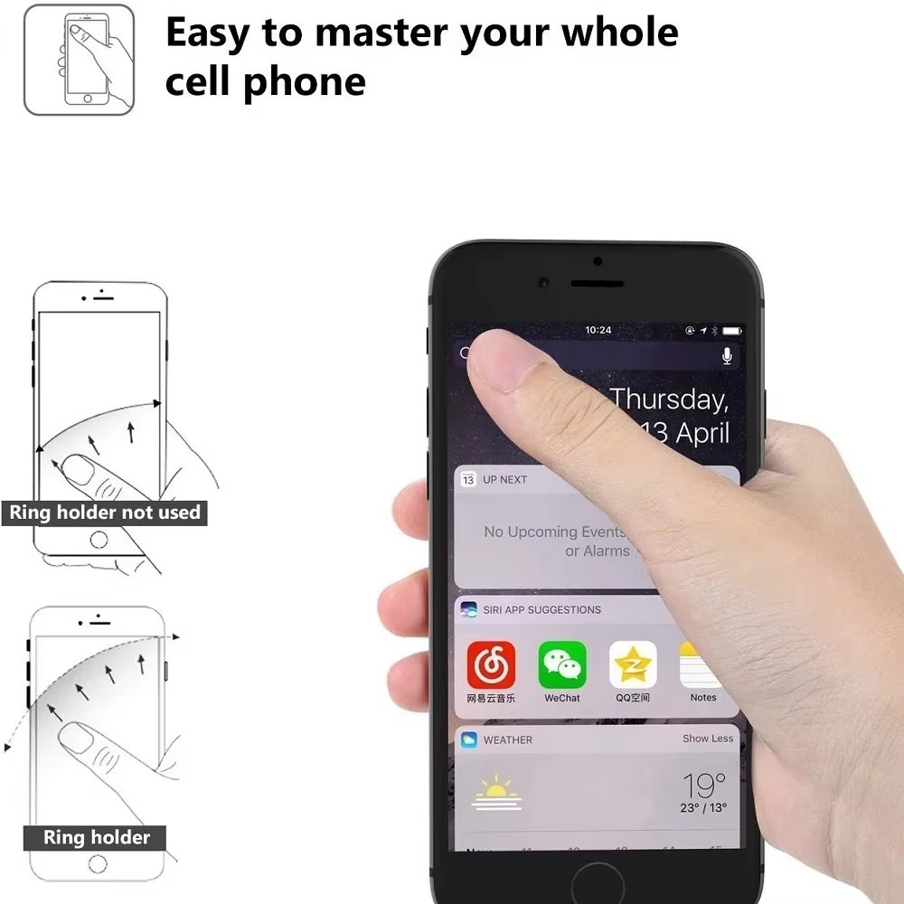 Fingerring-Handyhalter für iPh – Phone Accessories And Electronics Bewertung und Preis