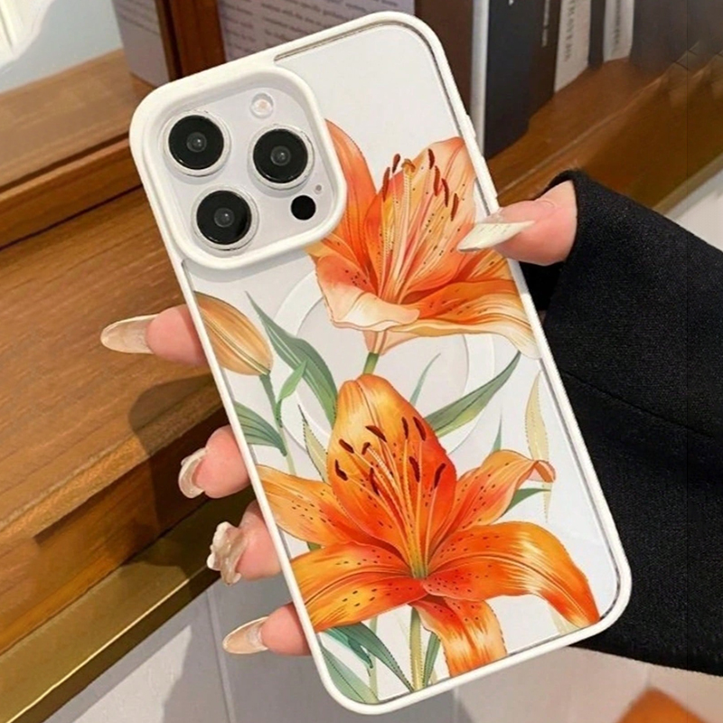 Orangefarbene magnetische Hüll – Magsafe Wireless Charger Bewertung und Preis